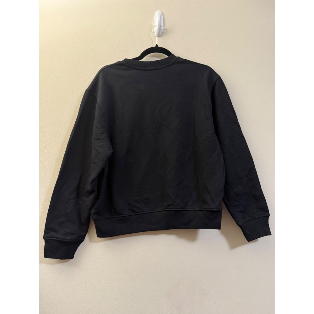 NWT The Kooples Black Embroidered Skeleton Graphic Sweatshirt -‎ French 0 - Picture 3 of 7